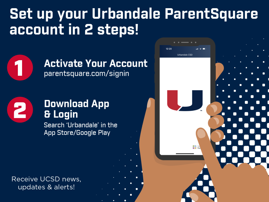 Parentsquare Download Urbandale App social 2 steps