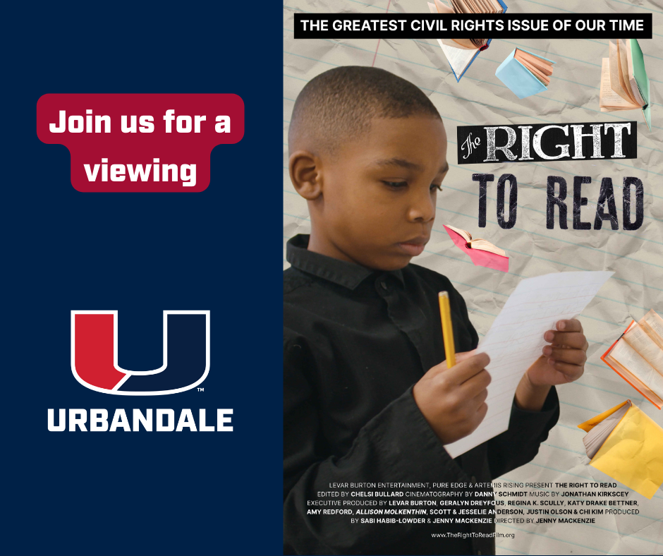 Please join us for a viewing of The Right to Read November